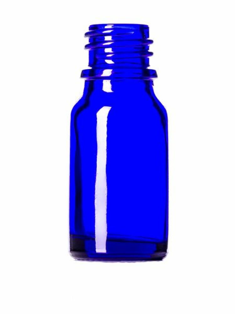 Glasflaska 10 ml - blå