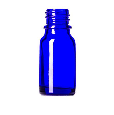 Glasflaska 10 ml - blå
