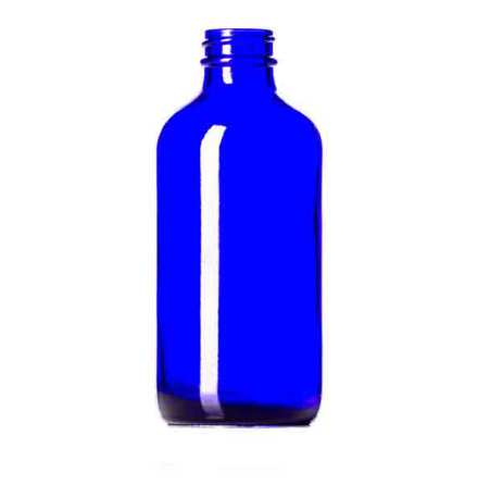 Glasflaska 100 ml - blå